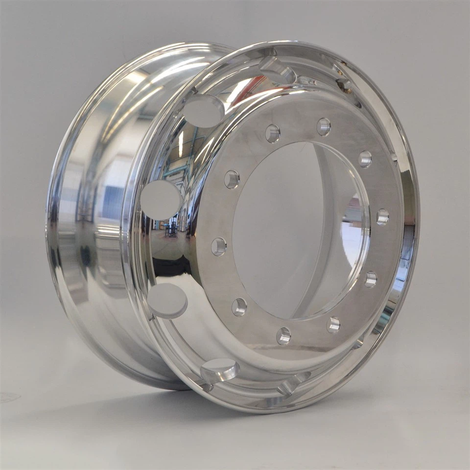High Quality 22.5*8.25 Inch Polished Forged Truck Wheels Aluminum Rims